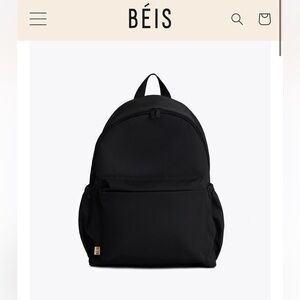 The Beisics Backpack in Black